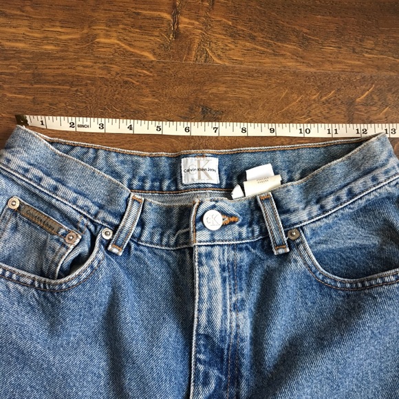SOLD ON MERC!! Calvin Klein High waisted jeans - Picture 5 of 8